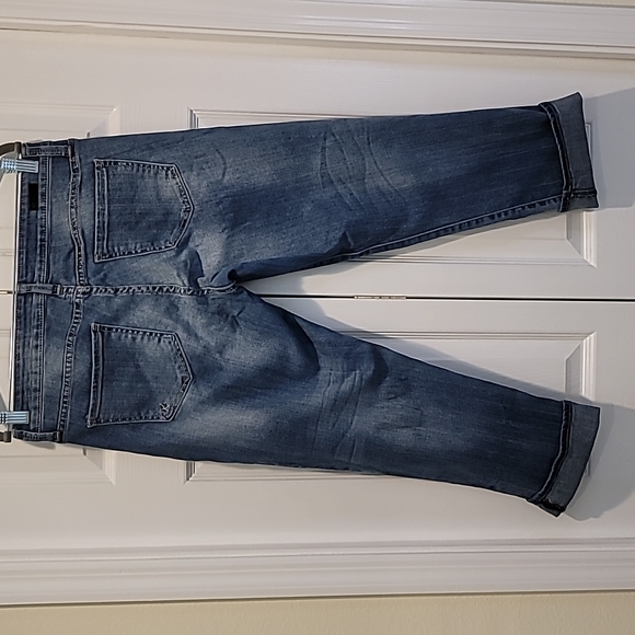 KUT FROM THE KLOTH \ JAIME BOYFRIEND CROP JEANS SIZE 8 Distressed - Picture 6 of 14